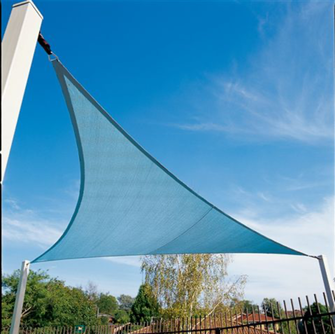 Shade sail installation
